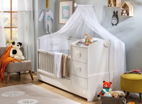 BABY COTTON Детская кровать-трансформер 2 20.24.1016.00 в Верхоянске - verhoyansk.katalogmebeli.com | фото