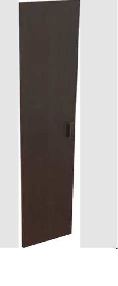 Дверь из ЛДСП к узкому стеллажу К-975. Ф Венге в Верхоянске - verhoyansk.katalogmebeli.com | фото