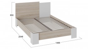 Кровать без ПМ «Сэнди» Тип 1 (без подъемного механизма) в Верхоянске - verhoyansk.katalogmebeli.com | фото 4