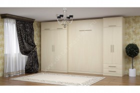 Комплект мебели со шкаф-кроватью трансформер Ратмир в Верхоянске - verhoyansk.katalogmebeli.com | фото 2