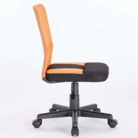 Кресло компактное BRABIX Smart MG-313 (черный, оранжевый) в Верхоянске - verhoyansk.katalogmebeli.com | фото 2