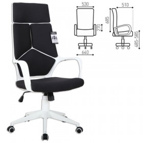 Кресло офисное BRABIX Prime EX-515 (черная ткань) в Верхоянске - verhoyansk.katalogmebeli.com | фото 1