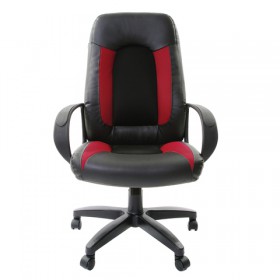 Кресло офисное BRABIX Strike EX-525 (черно-красный) в Верхоянске - verhoyansk.katalogmebeli.com | фото 2