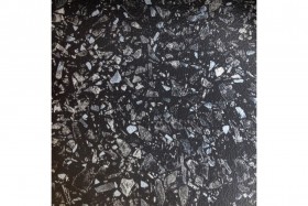 Кромка для столешницы с/к 3000*50мм (№ 21г черное серебро) в Верхоянске - verhoyansk.katalogmebeli.com | фото