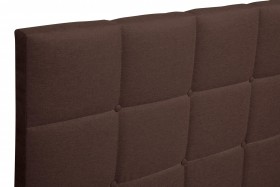 Кровать "Диана" ш. 1400 (Н=1010мм) (жаккард шоколад) в Верхоянске - verhoyansk.katalogmebeli.com | фото 5