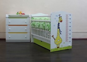 Кроватка детская Жираф в Верхоянске - verhoyansk.katalogmebeli.com | фото 2