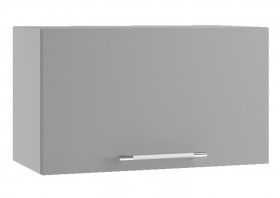 Лофт ПГ 600 шкаф верхний горизонтальный (Штукатурка серая/корпус Серый) в Верхоянске - verhoyansk.katalogmebeli.com | фото