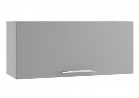 Лофт ПГ 800 шкаф верхний горизонтальный (Штукатурка серая/корпус Серый) в Верхоянске - verhoyansk.katalogmebeli.com | фото