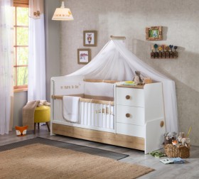 NATURA BABY Детская кровать-трансформер 2 20.31.1016.00 в Верхоянске - verhoyansk.katalogmebeli.com | фото