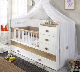 NATURA BABY Детская кровать-трансформер 20.31.1015.00 в Верхоянске - verhoyansk.katalogmebeli.com | фото 1