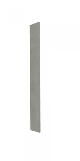 Панель торцевая ВПТ 400 Лофт (для шкафа торцевого верхнего) Бетон светлый в Верхоянске - verhoyansk.katalogmebeli.com | фото