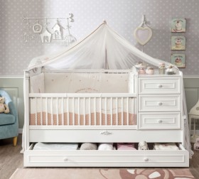 ROMANTIC BABY Детская кровать-трансформер 20.21.1015.00 в Верхоянске - verhoyansk.katalogmebeli.com | фото 3