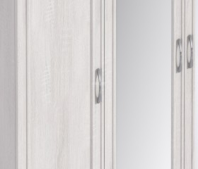 Шкаф 4-х дверный СБ-2389 Флоренция (Дуб Сонома Белый) в Верхоянске - verhoyansk.katalogmebeli.com | фото 2