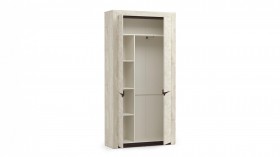 Шкаф для одежды 33.18 Лючия бетон в Верхоянске - verhoyansk.katalogmebeli.com | фото 3