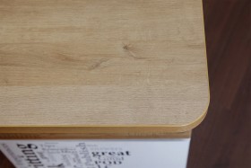 Стол с ящиками «Оксфорд» (Ривьера/Белый с рисунком) в Верхоянске - verhoyansk.katalogmebeli.com | фото 12